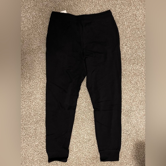 NWT UNIQLO Unisex Black Drawstring Sweatpants with Pockets - Picture 3 of 6